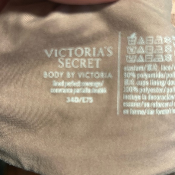 Victoria's Secret Tan Lace Bra with Strappy Back - Picture 3 of 3